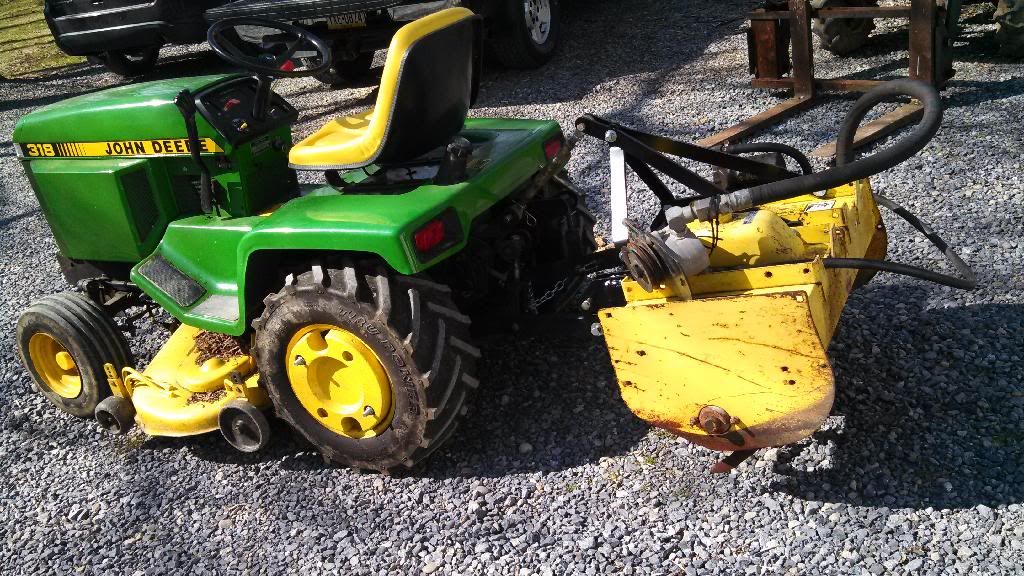John Deere 30 hydraulic tiller The Friendliest